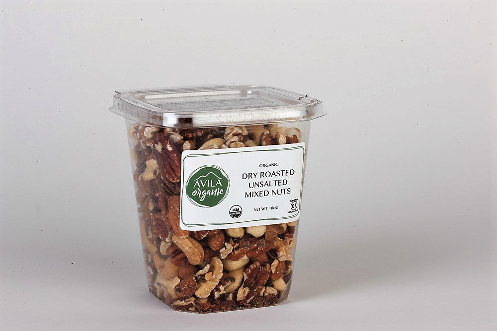 Organic Roasted Unsalted Mixed 16 Oz 2